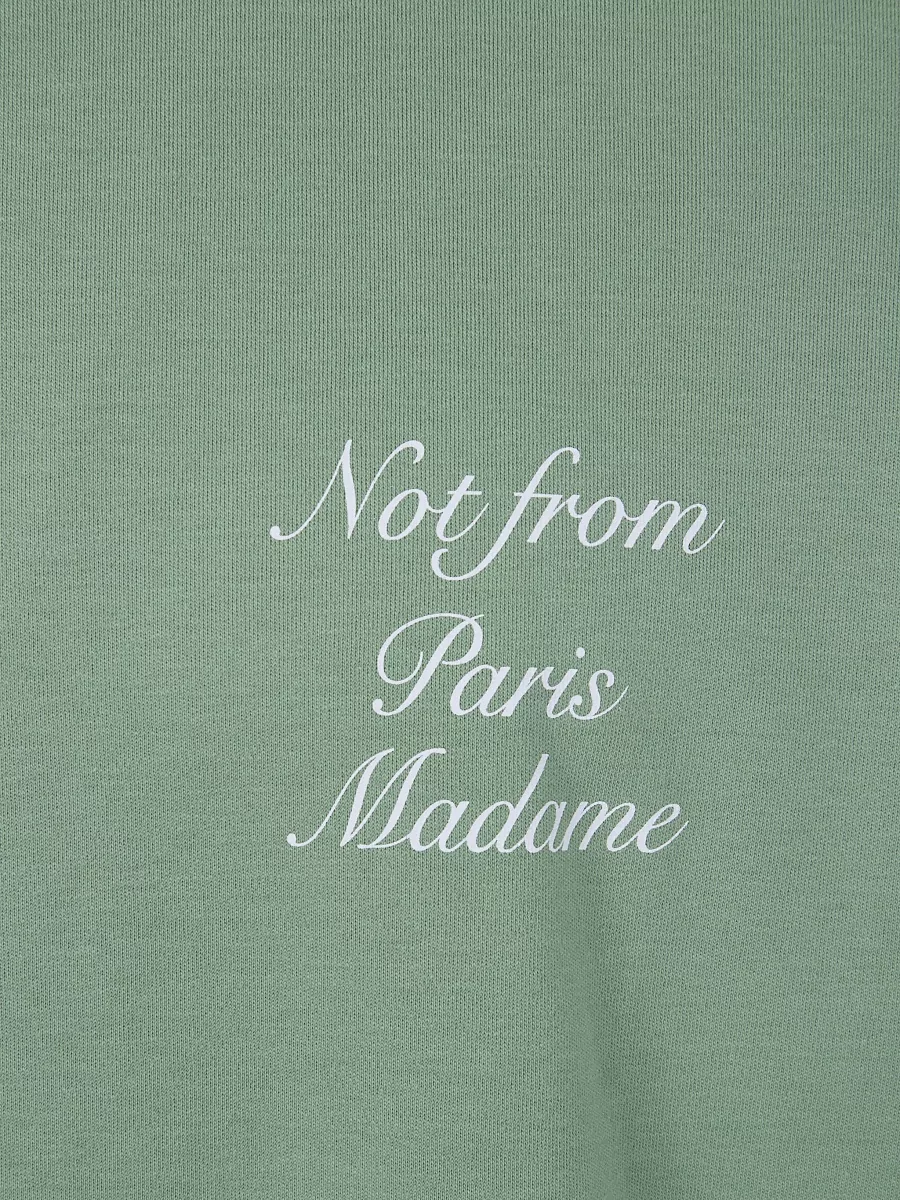 Drôle De Monsieur Calligraphy Slogan Graphic Text Print T Shirt