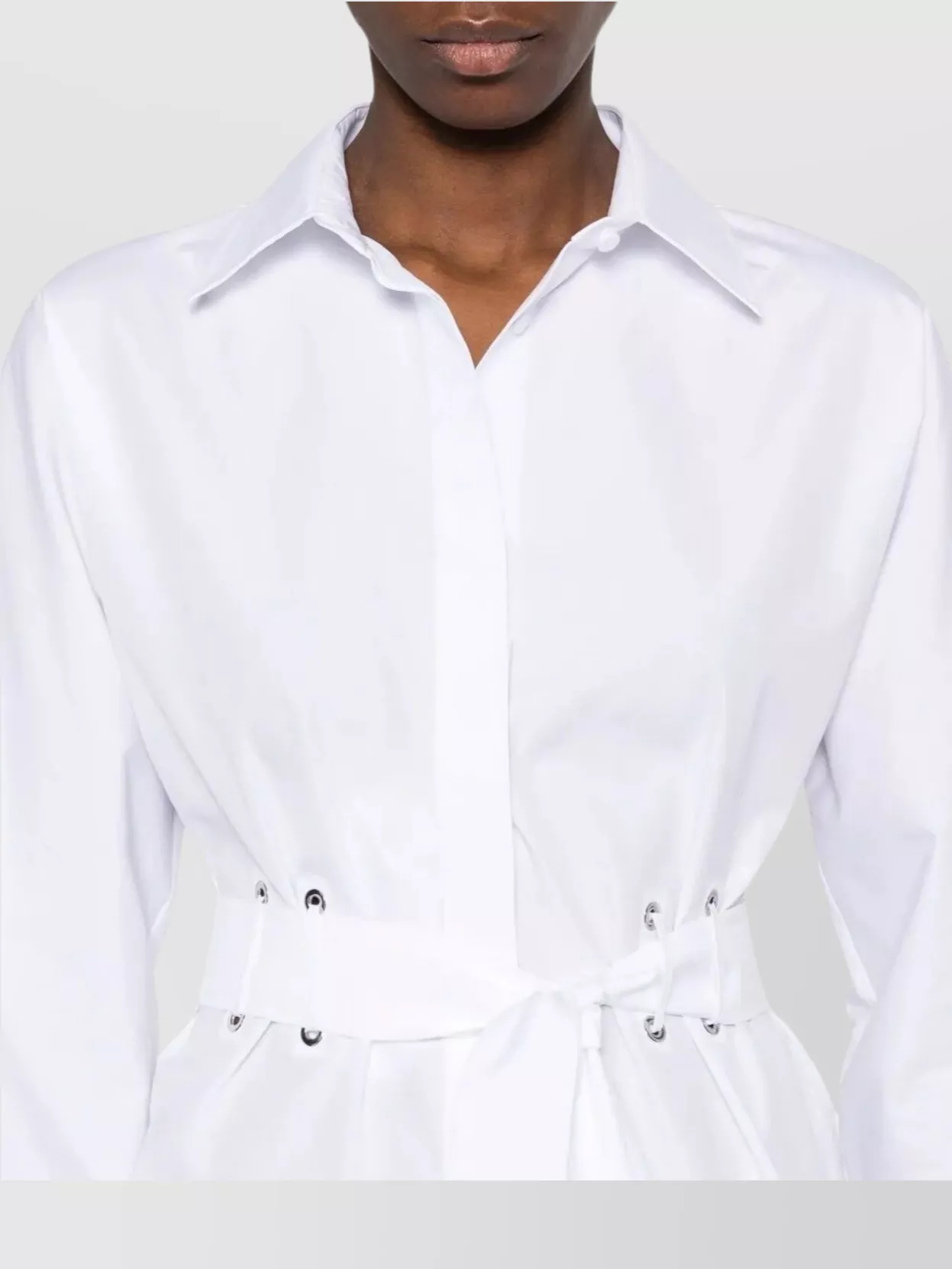 Max Mara Waist Belted Collar Neck Long Sleeves