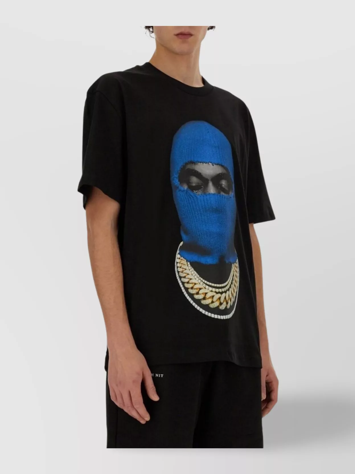 Ih Nom Uh Nit Graphic Print Crew Neck Short Sleeve T-Shirt