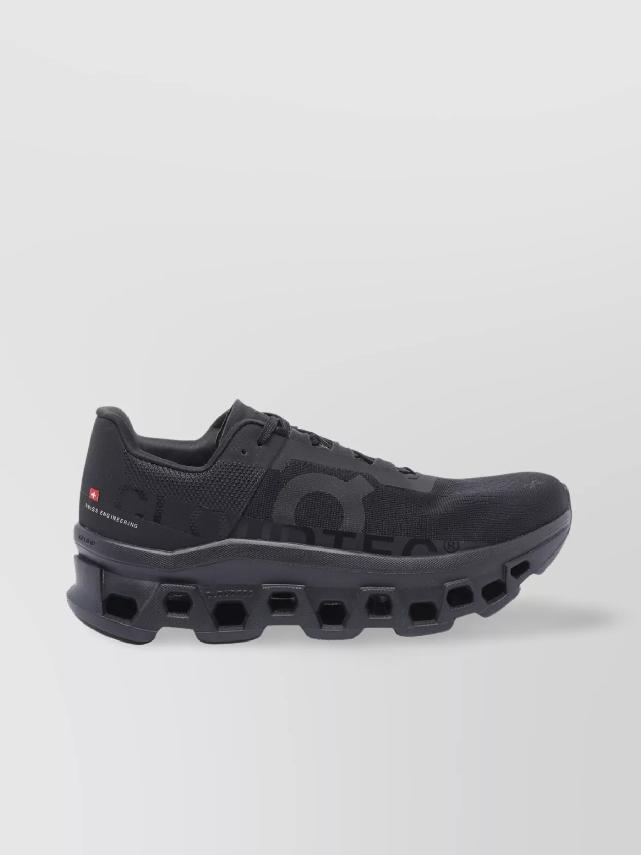 On Low Top Sneakers With Fabric And Mesh Upper
