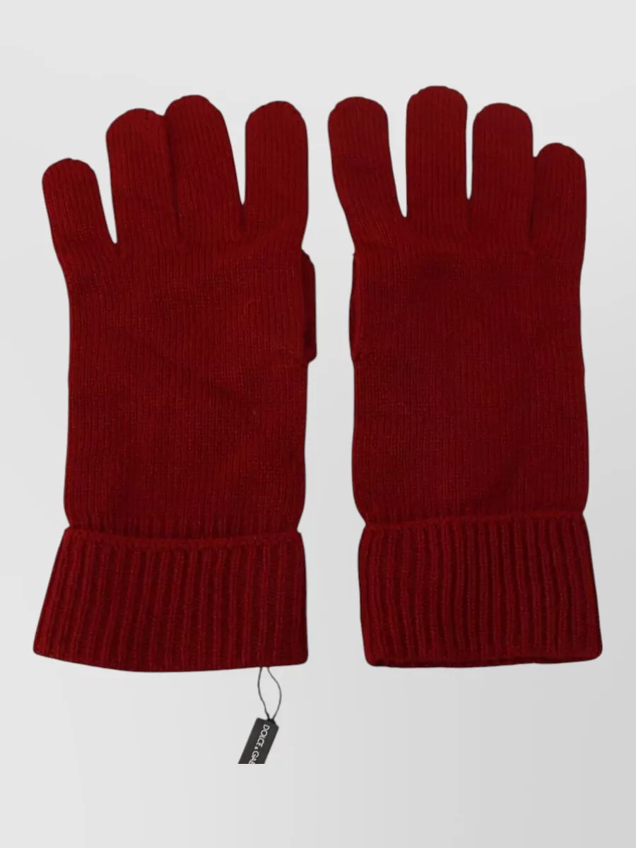 Dolce&Gabbana cashmere knit gloves