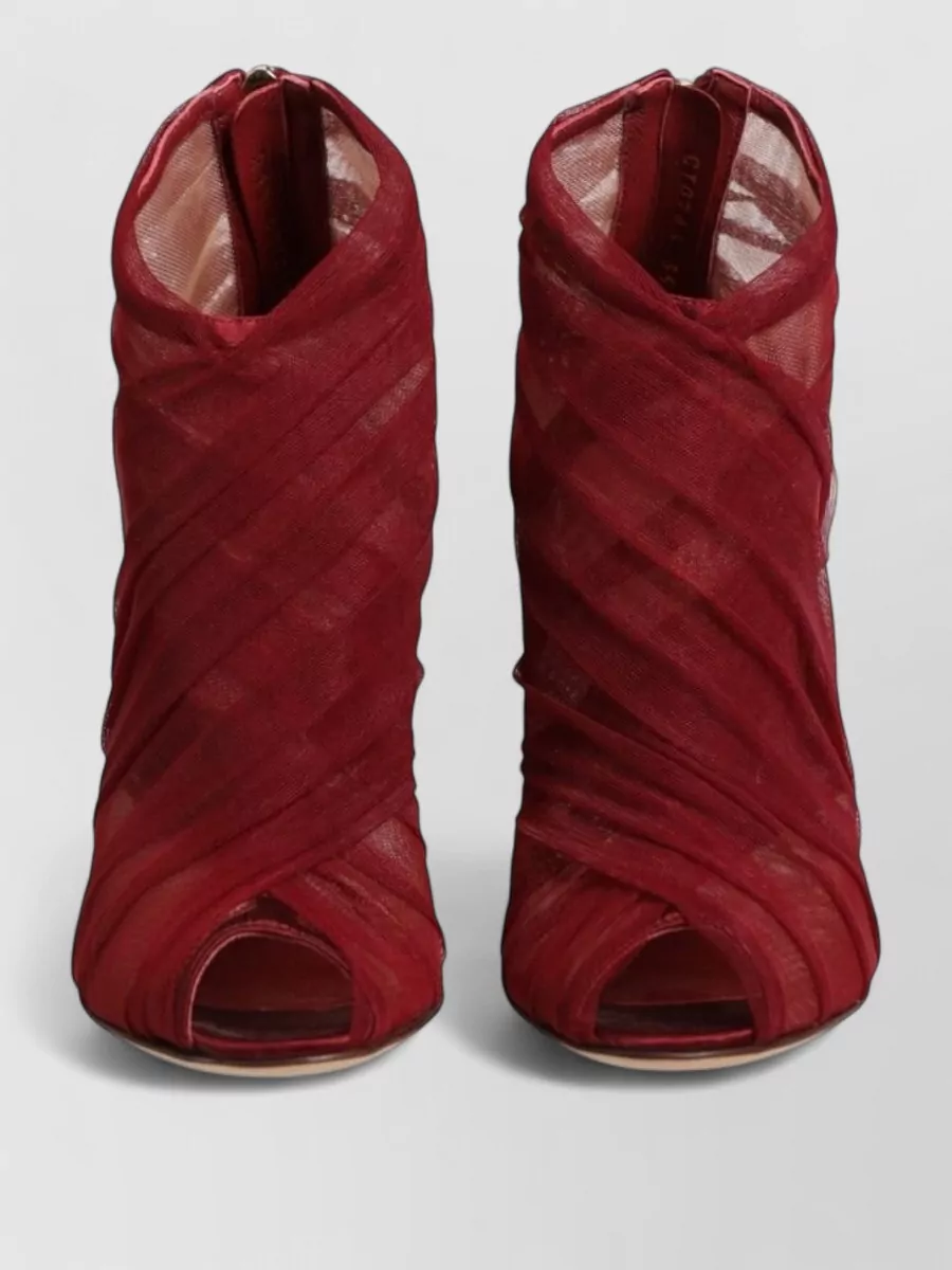 Dolce&Gabbana tulle ankle boots