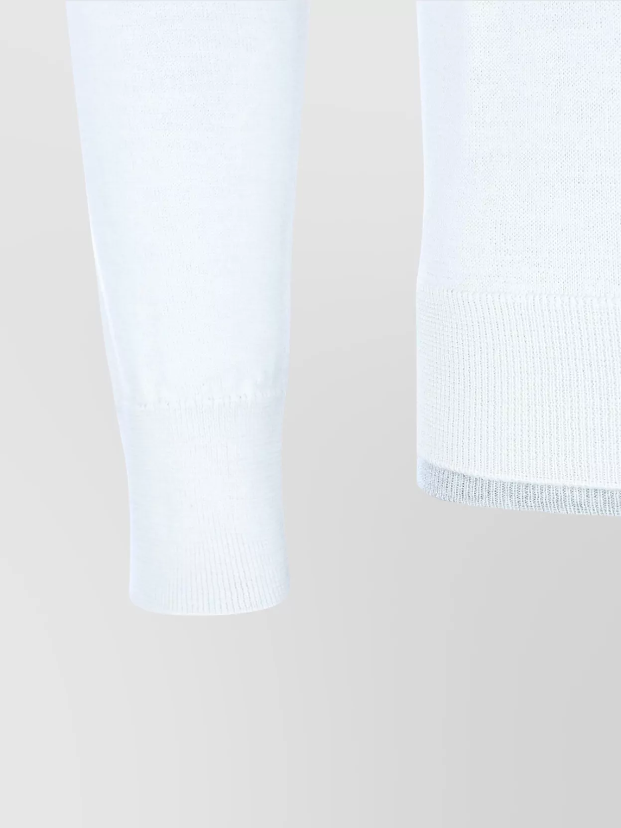 Eleventy Timeless Crewneck Sweater With Ribbed Details