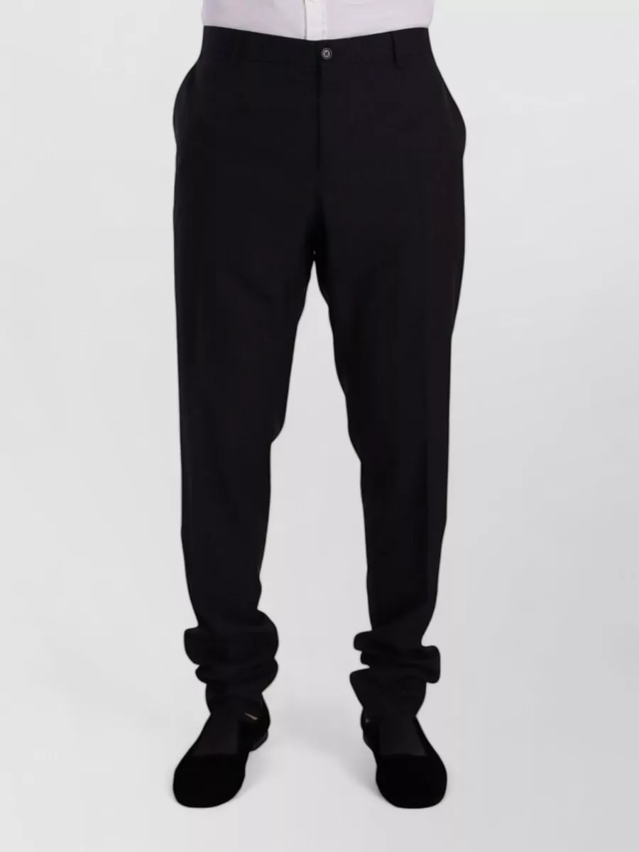 Dolce&Gabbana Wool Silk Single Breasted Suit
