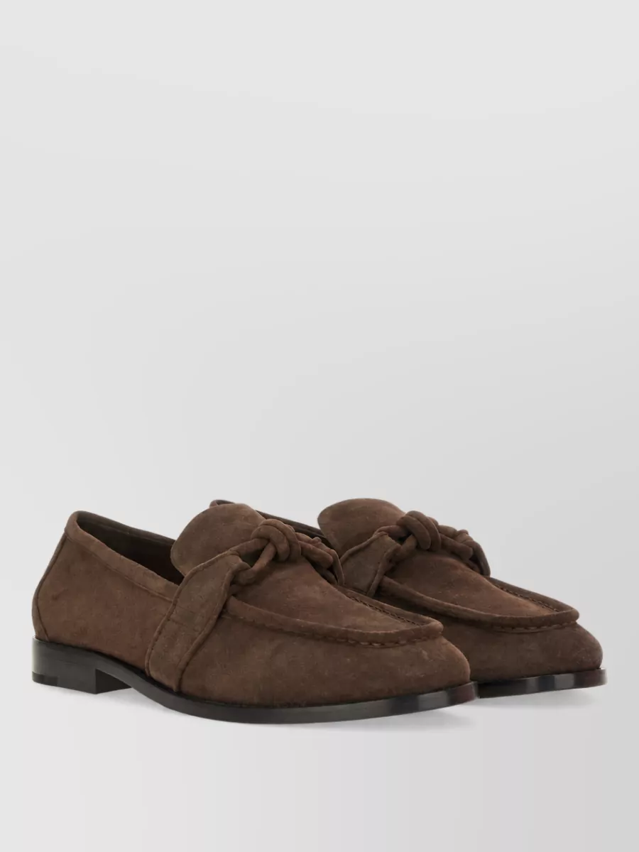 Bottega Veneta Leather Monk Shoes