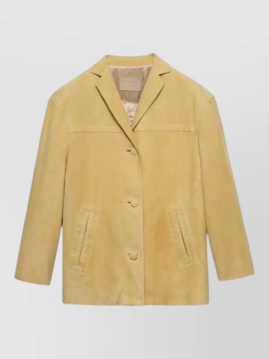 Prada Single Breasted Coat
