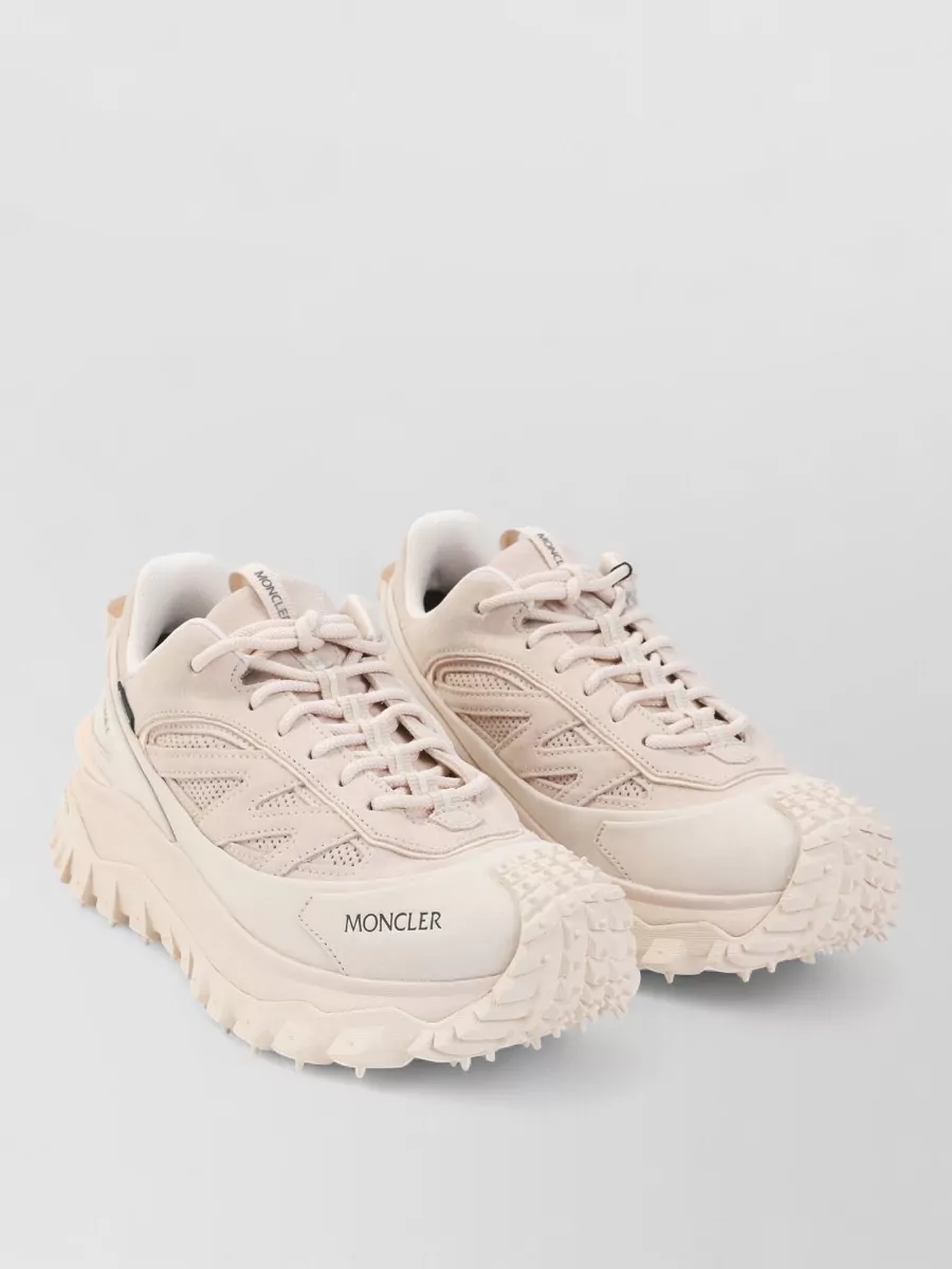 Moncler leather trailgrip apex craft gtx lace-up sneakers