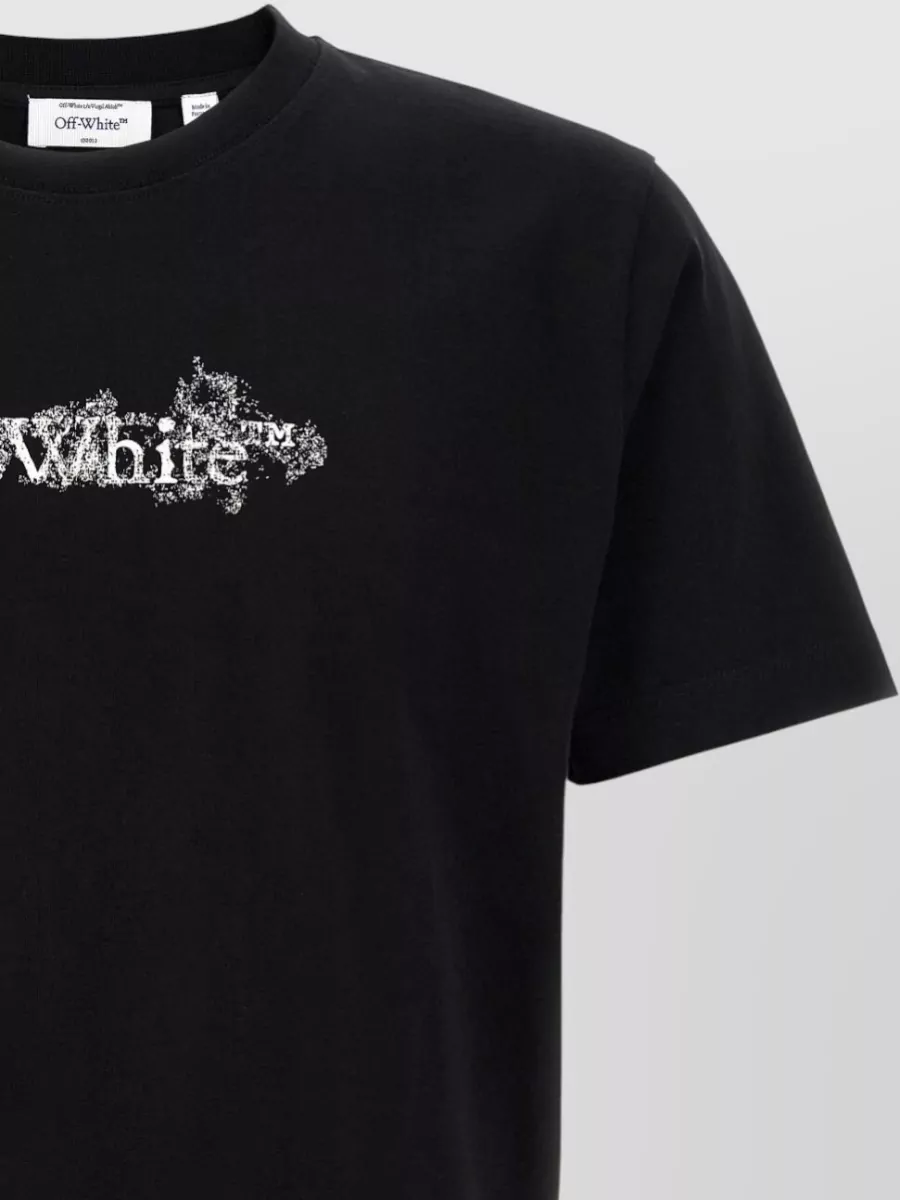 Off-White Heraldic Arrows Graphic Print Crew Neck T-Shirt