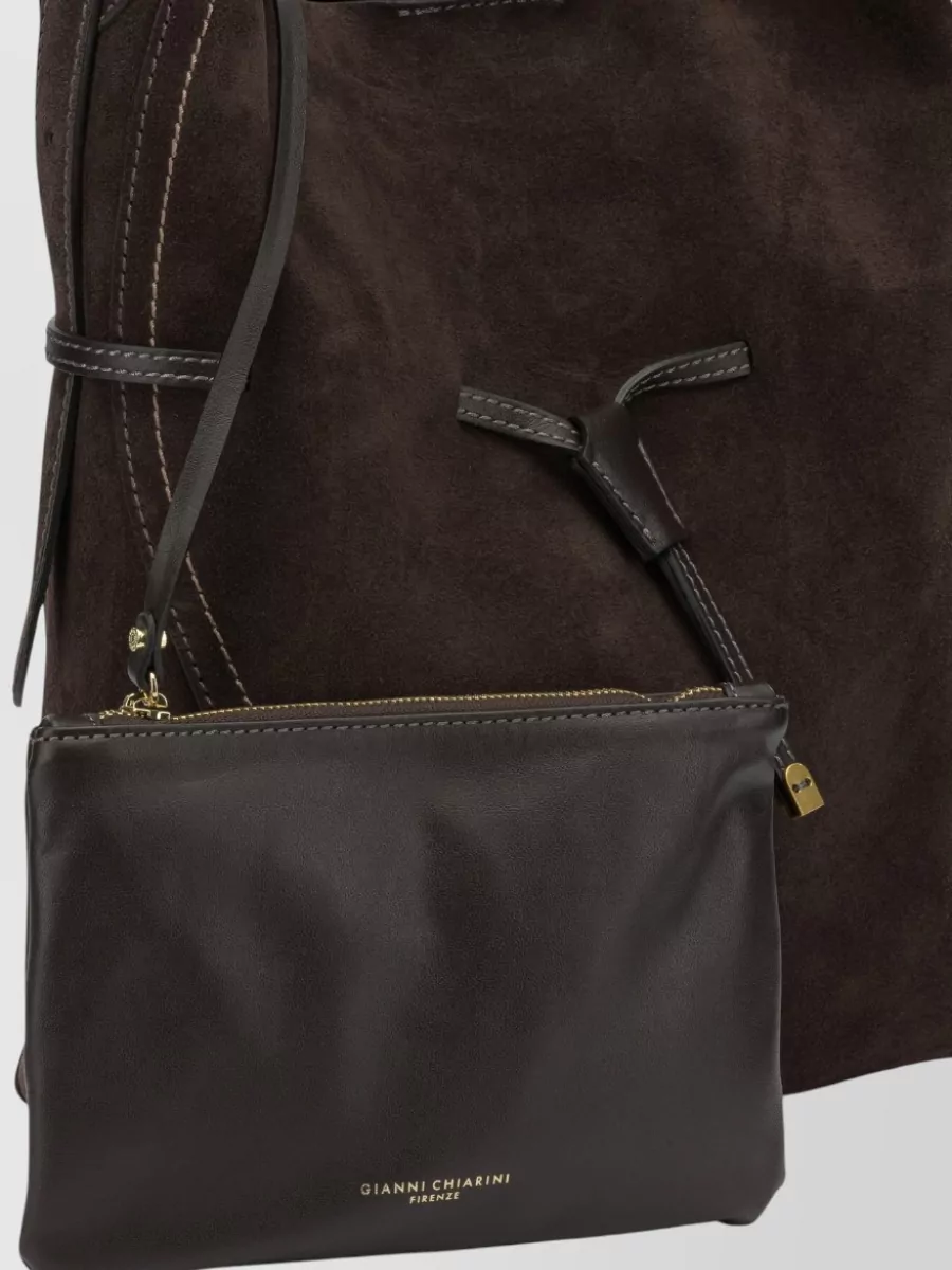 Gianni Chiarini Leather Bucket Bag