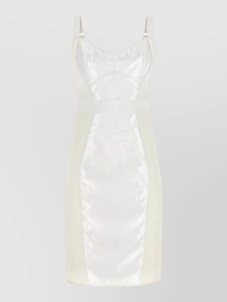 Dolce&Gabbana Lace panel corsetry nightdress