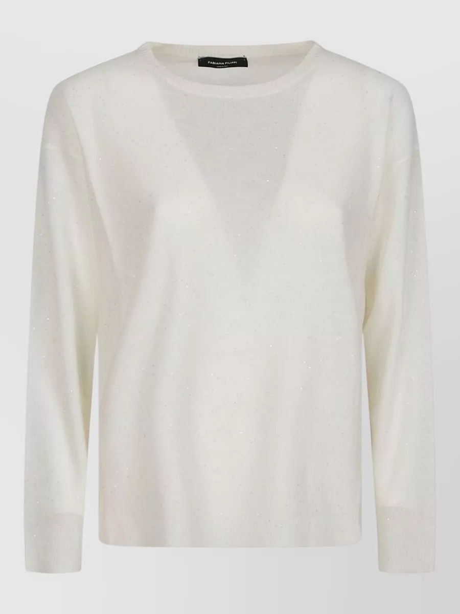Fabiana Filippi Wool crewneck sweatshirt