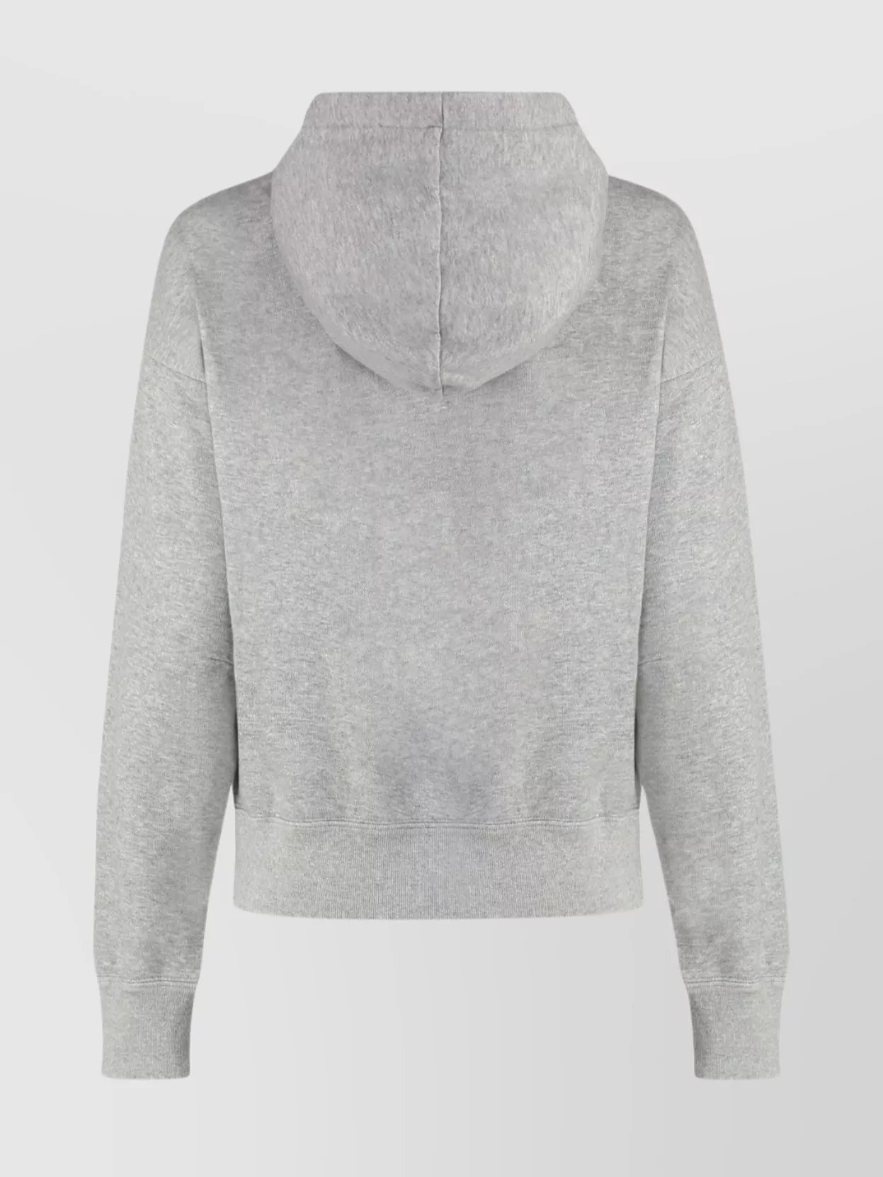 Isabel Marant Ribbed Edges Cotton Hoodie