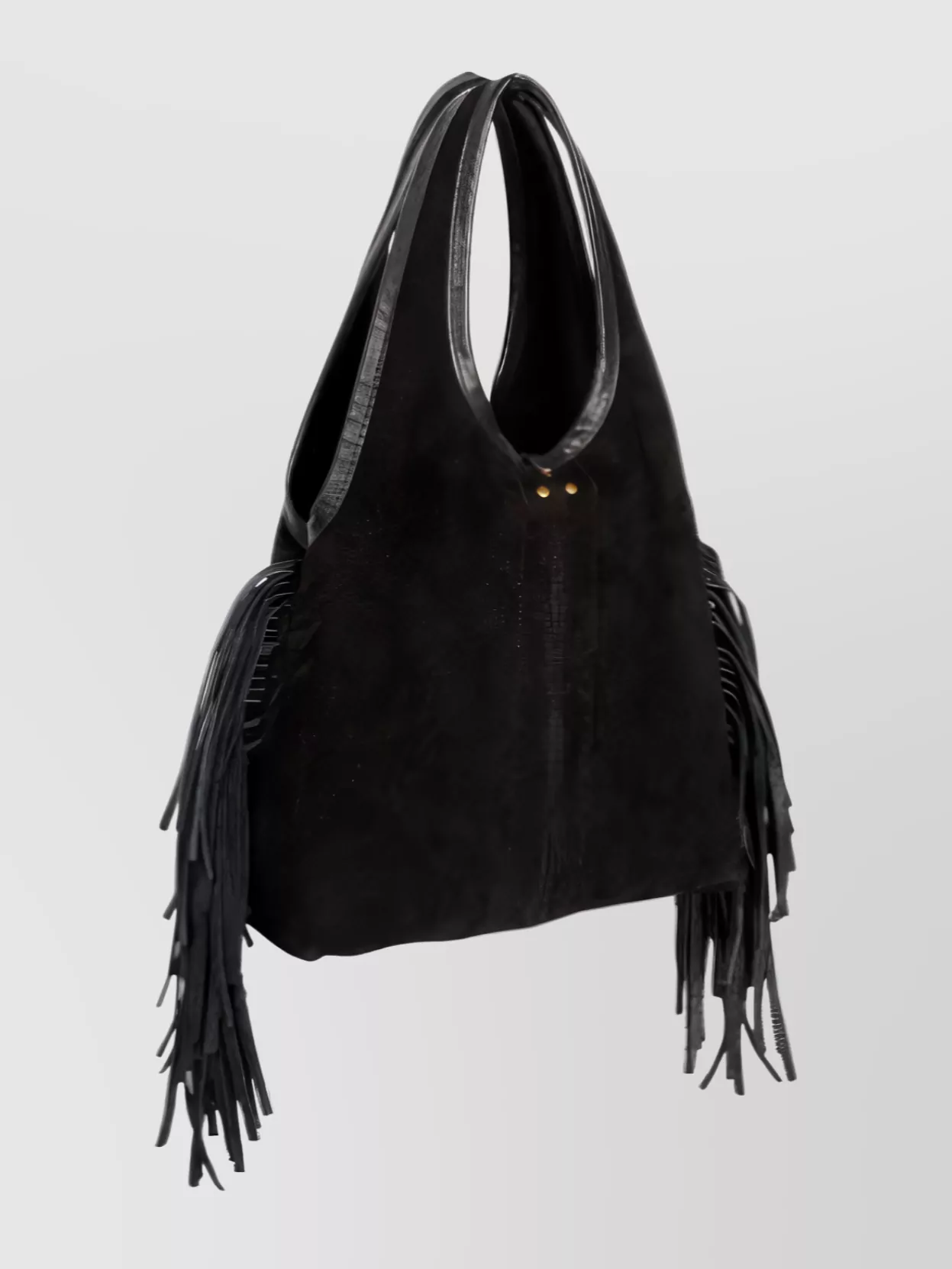 Jérôme Dreyfuss Shoulder Bag Paco S With Dual Handles In Black