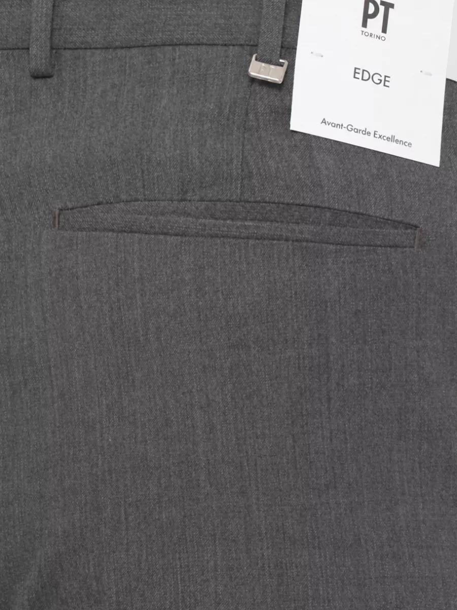 Pt Torino Virgin Wool Straight-Leg Trousers