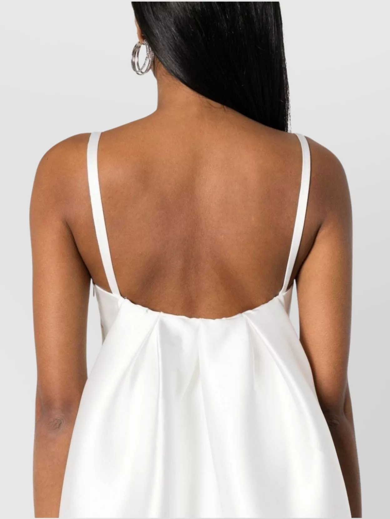 Parosh Poppy Mini Dress Spaghetti Straps