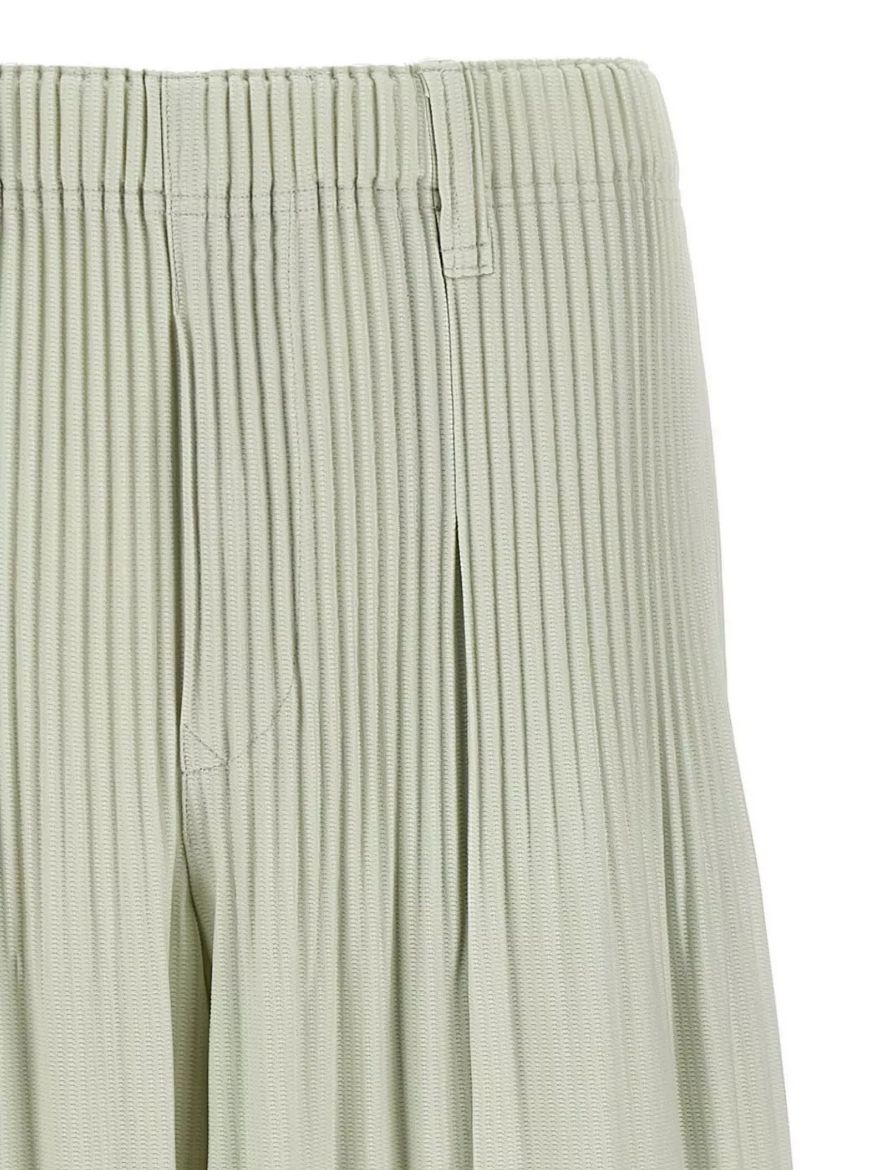 Issey Miyake Gray Tailored Pleats 1 Shorts