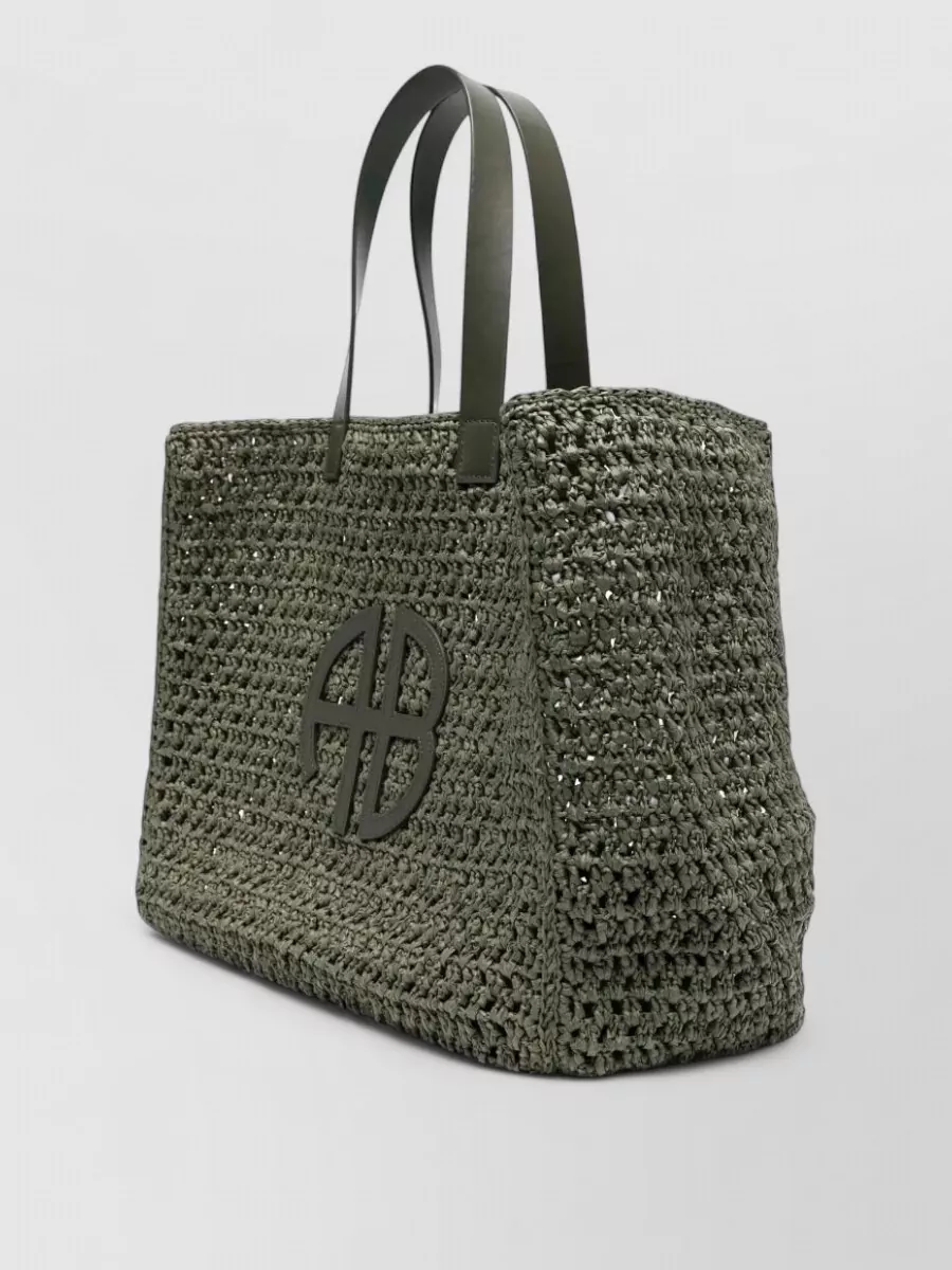 Anine Bing Rio Large Tote Bag Dual Handles