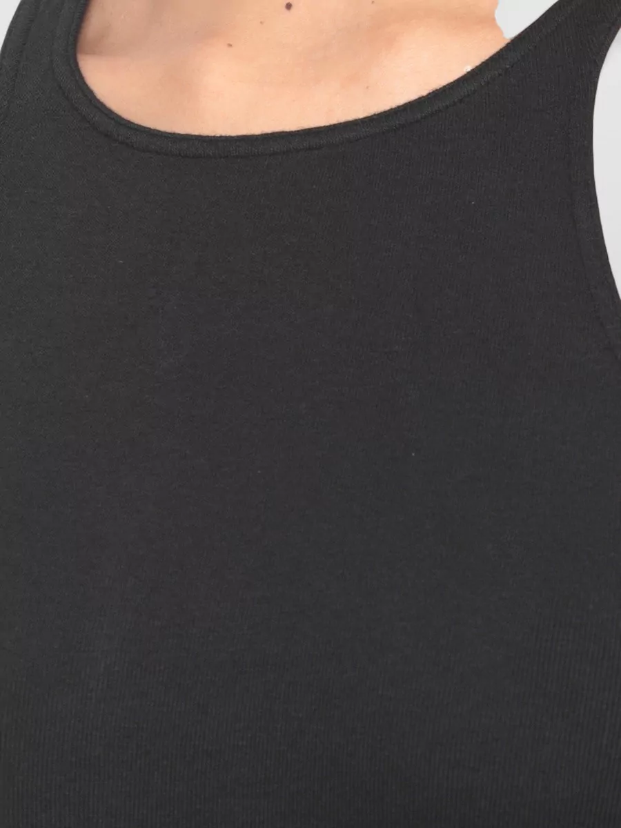 Rick Owens Drkshdw Cotton Top Racerback Style Long Length