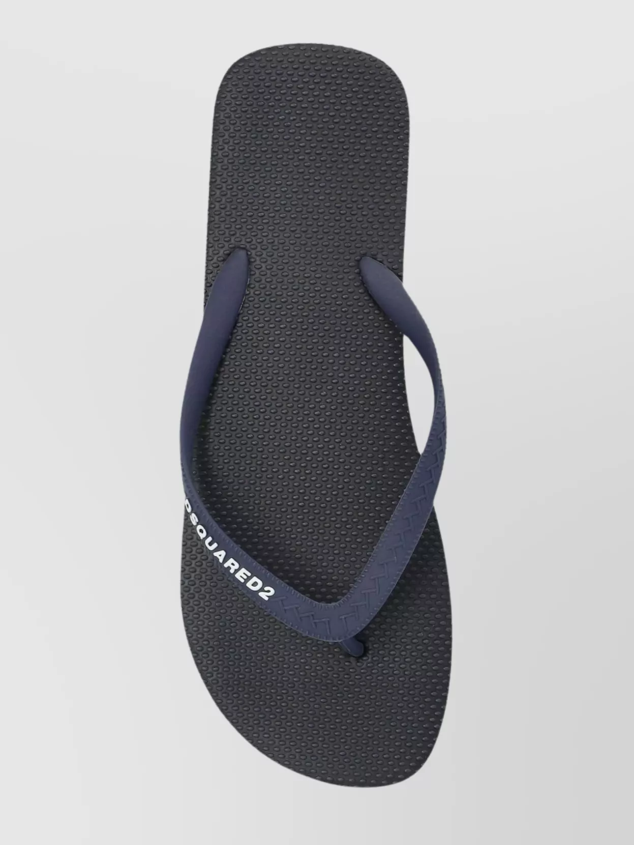 Dsquared2 Open Toe Thong Strap Sandals With Textured Sole