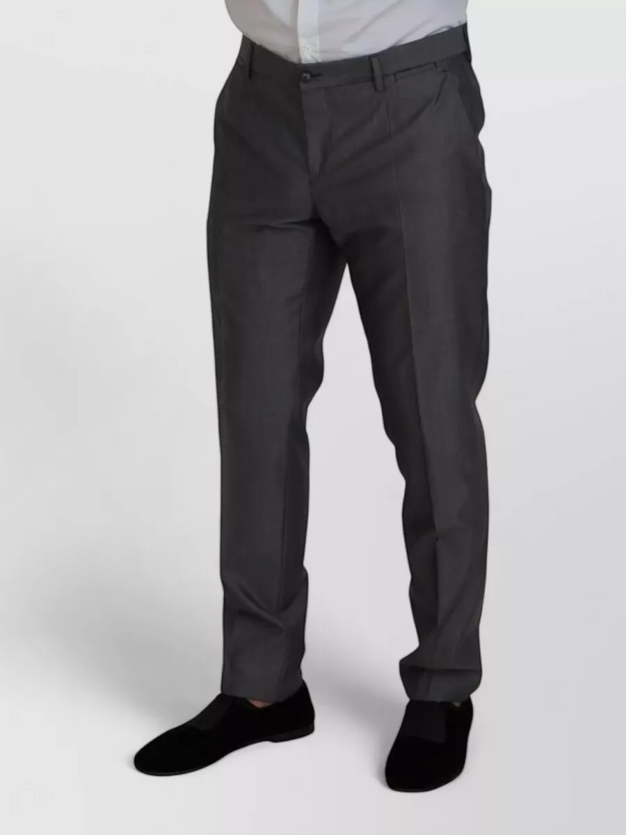 Dolce&Gabbana Silk Wool Slim-Fit Single-Breasted Three-Piece Suit