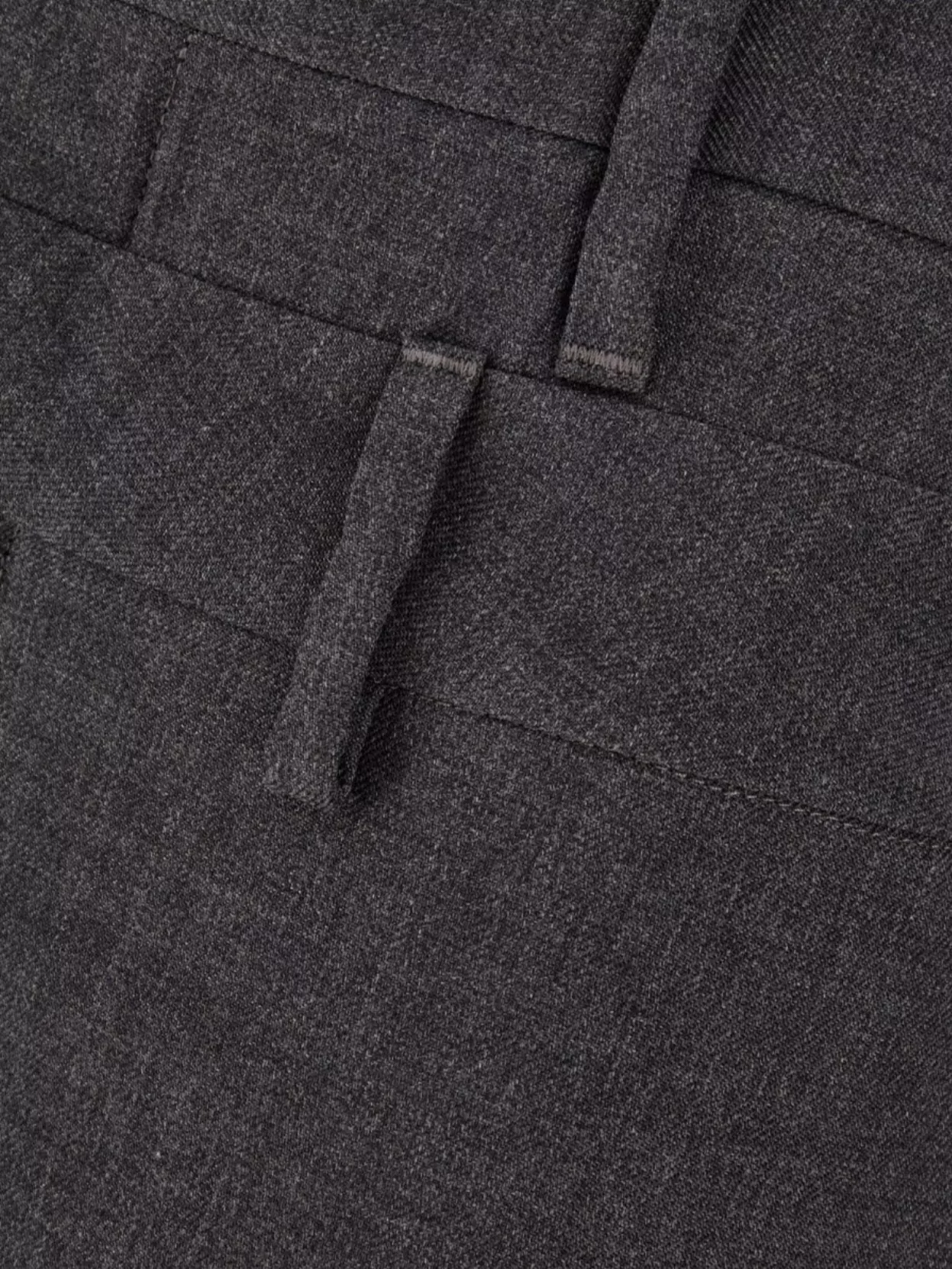 Ambush Wool Pant With Belt Loops And Pleats