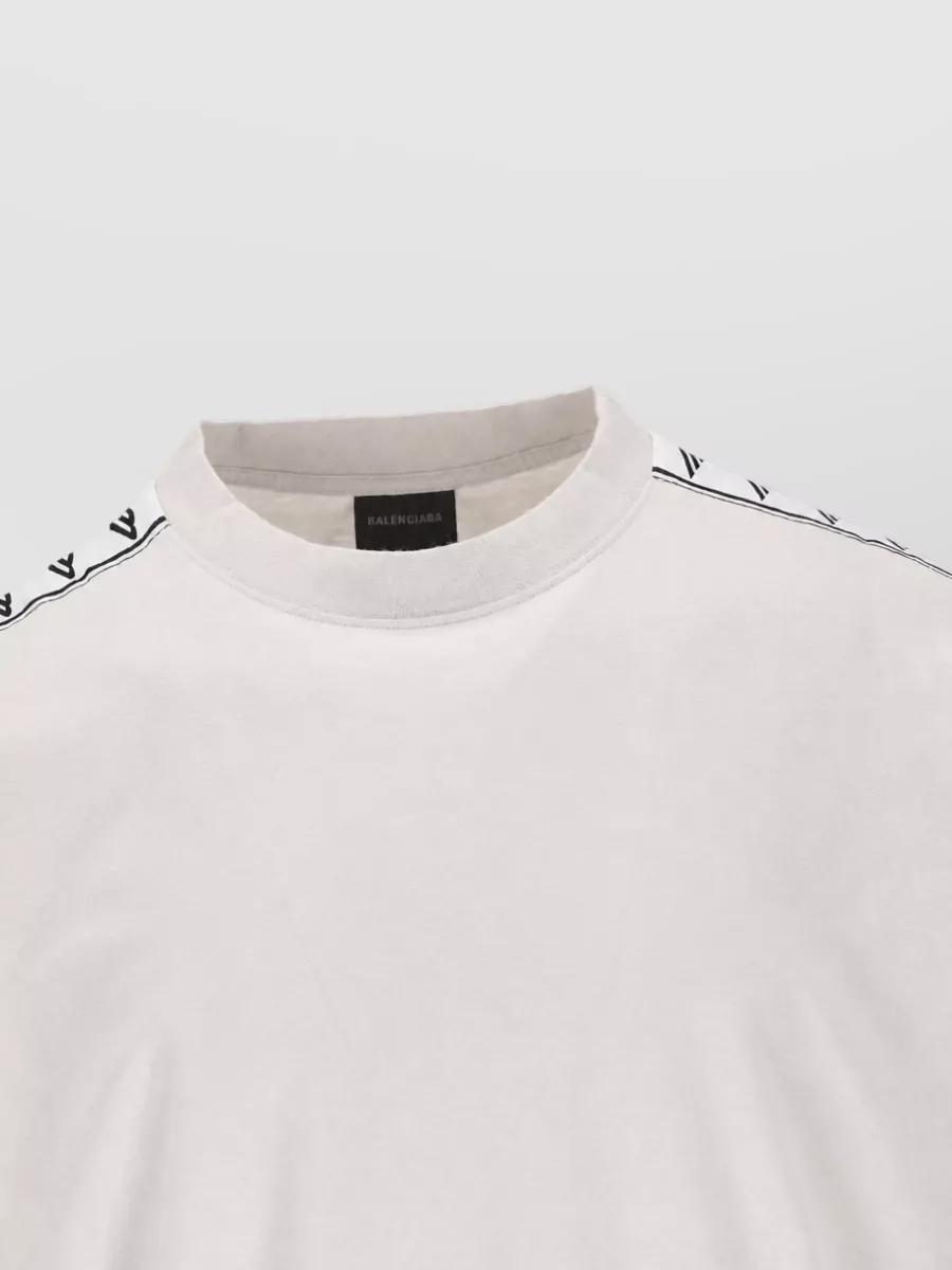 Balenciaga Cotton Printed Short-Sleeve T-Shirt