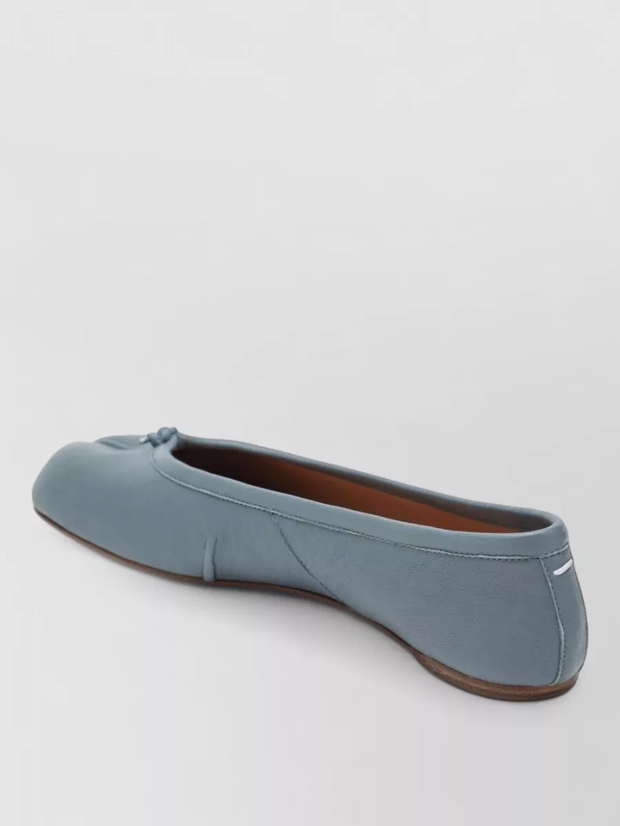 Maison Margiela Leather Tabi Ballerina Shoes