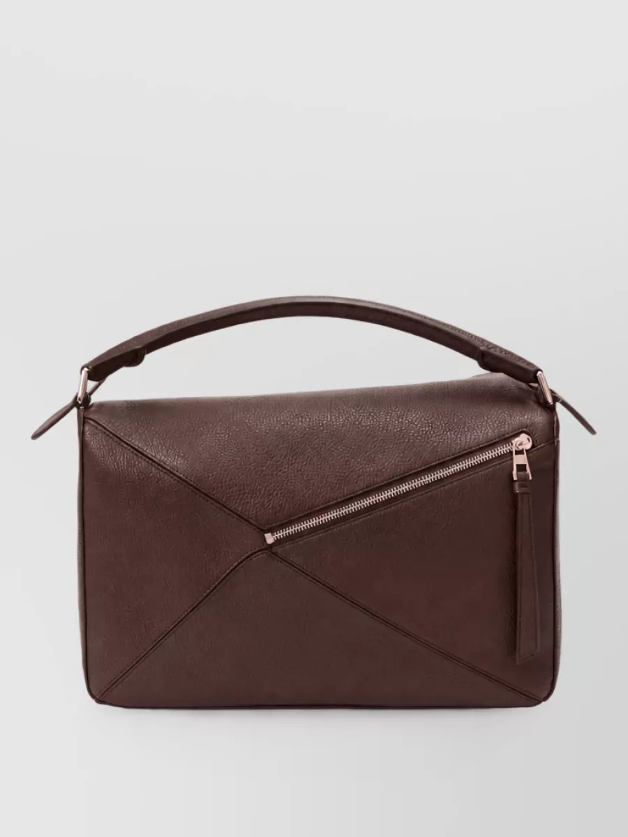 Loewe leather puzzle clutch bag