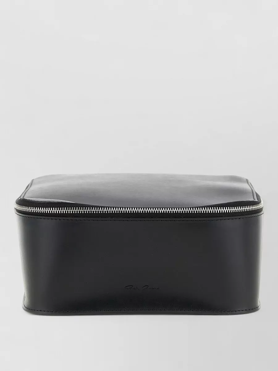 Rick Owens leather clutch bag