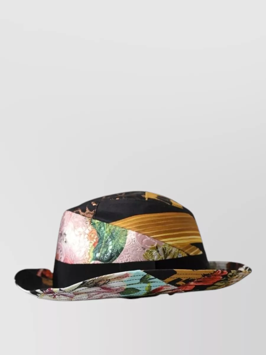 Dolce&Gabbana Patchwork Fedora Hat