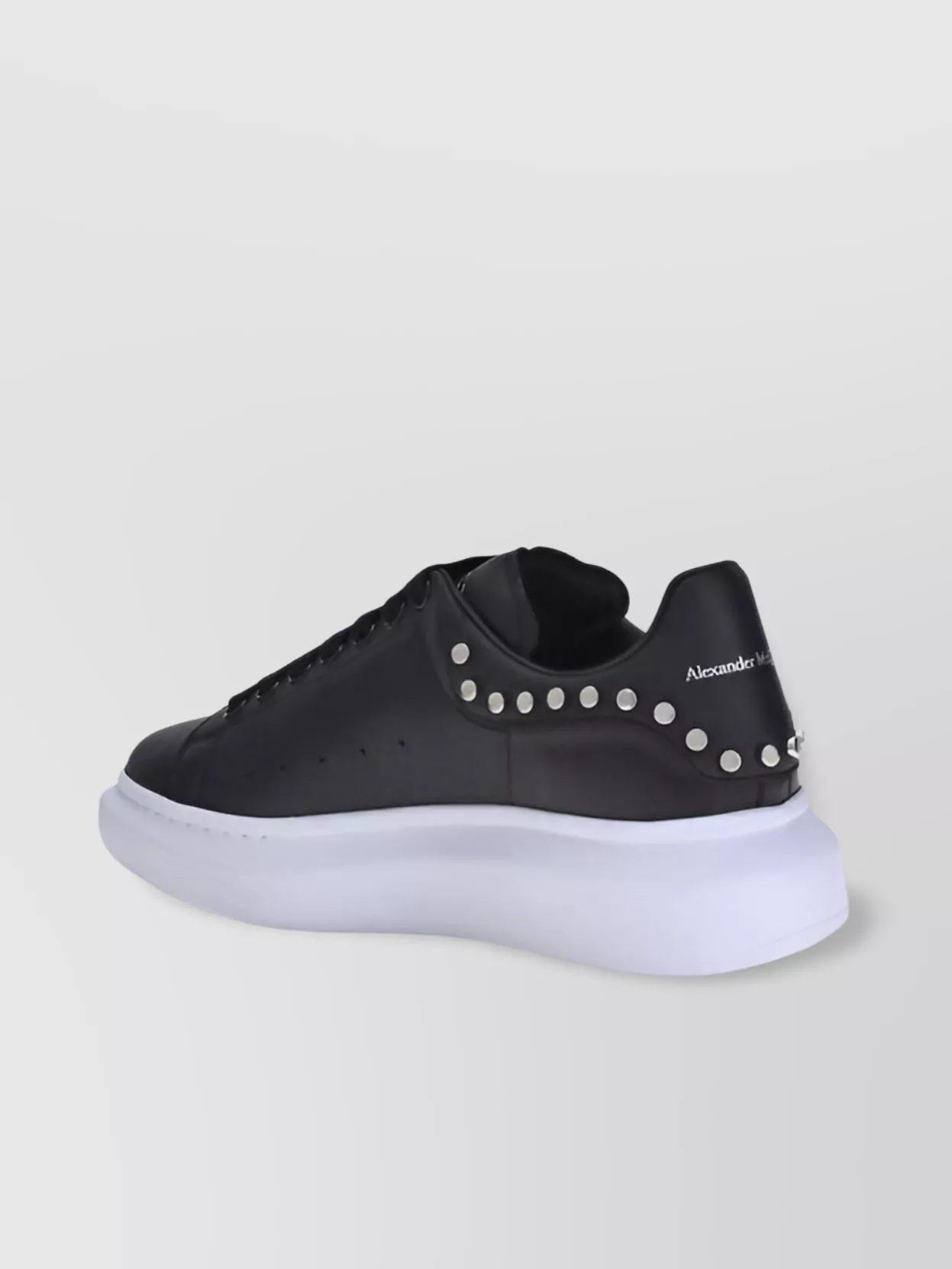 Alexander Mcqueen Studded Leather Platform Sneakers