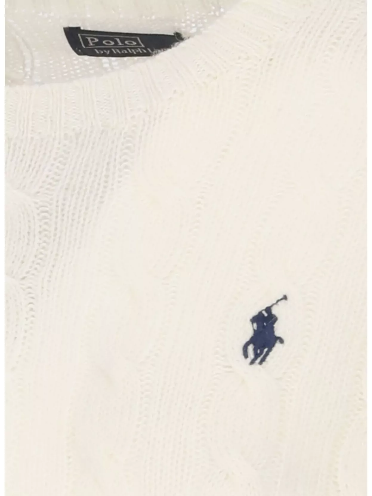 Ralph Lauren Cable Knit Crewneck Sweater