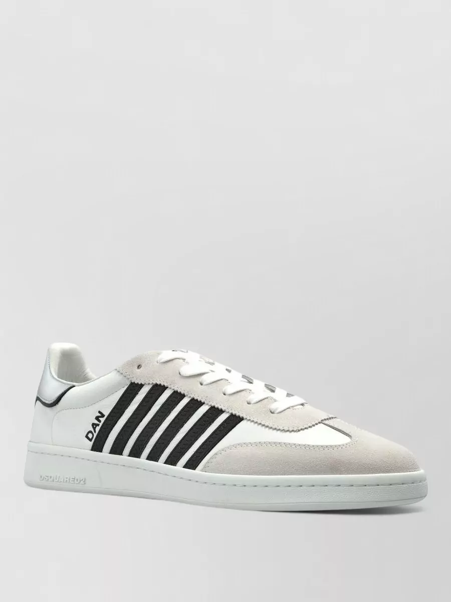 Dsquared2 Leather Low-Top Sneakers