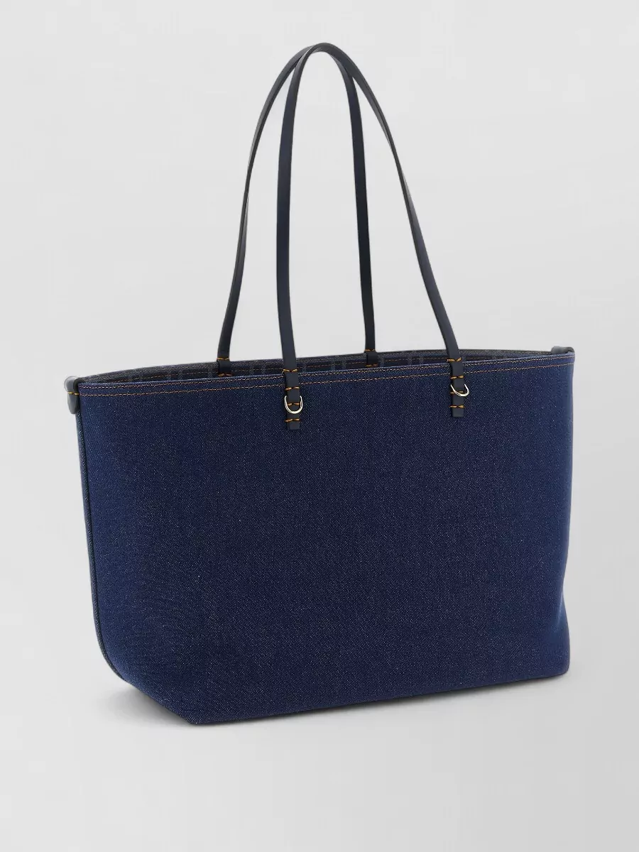 Fendi Denim Reversible Tote Bag