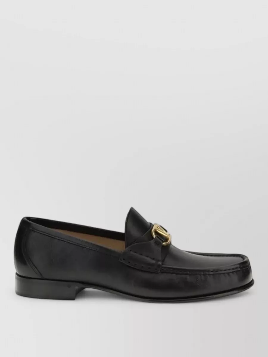 Valentino Garavani Calf Leather Slip-On Loafers