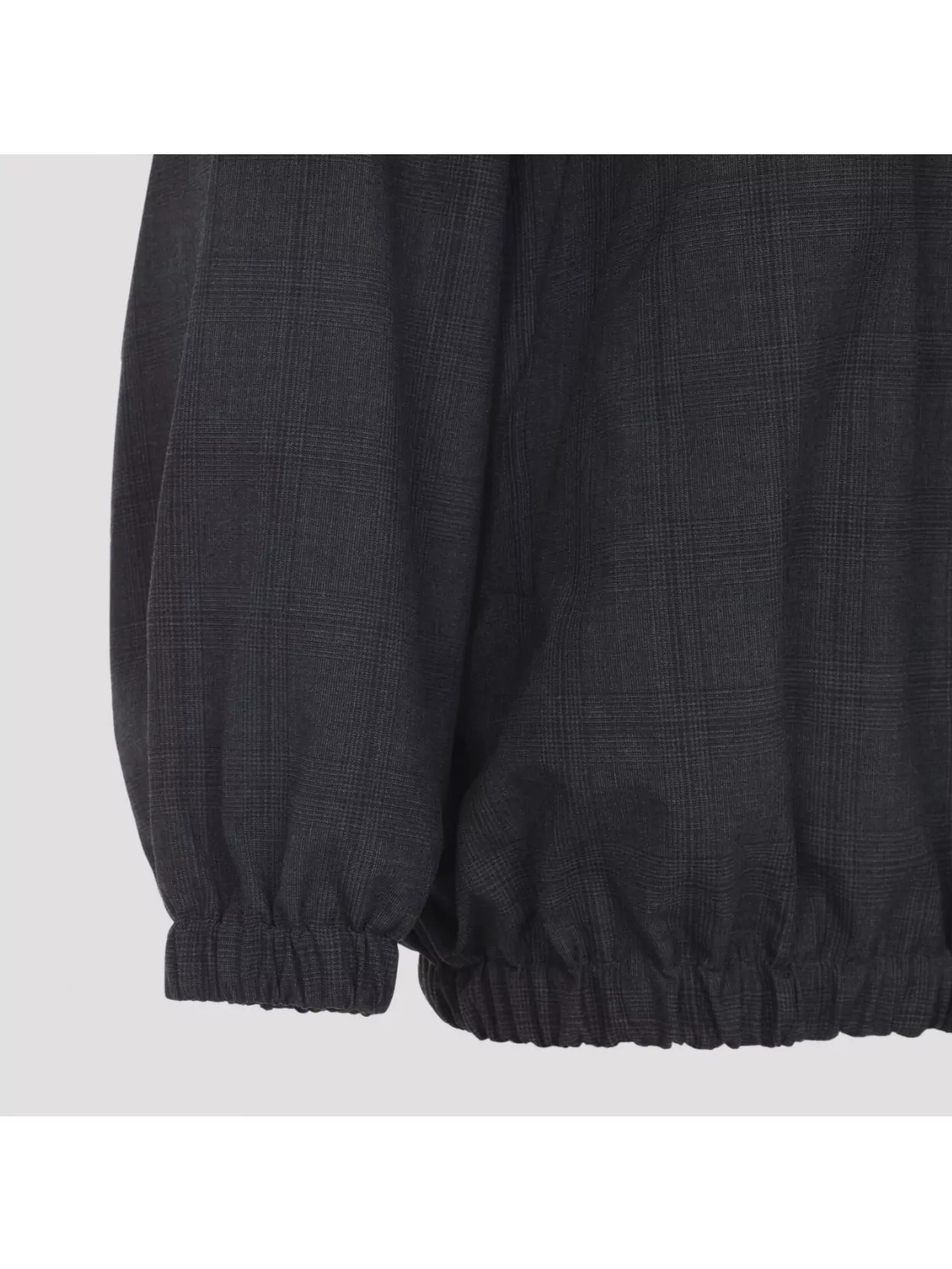 The Frankie Shop Baxter Plaid Track Jacket With Side Pockets