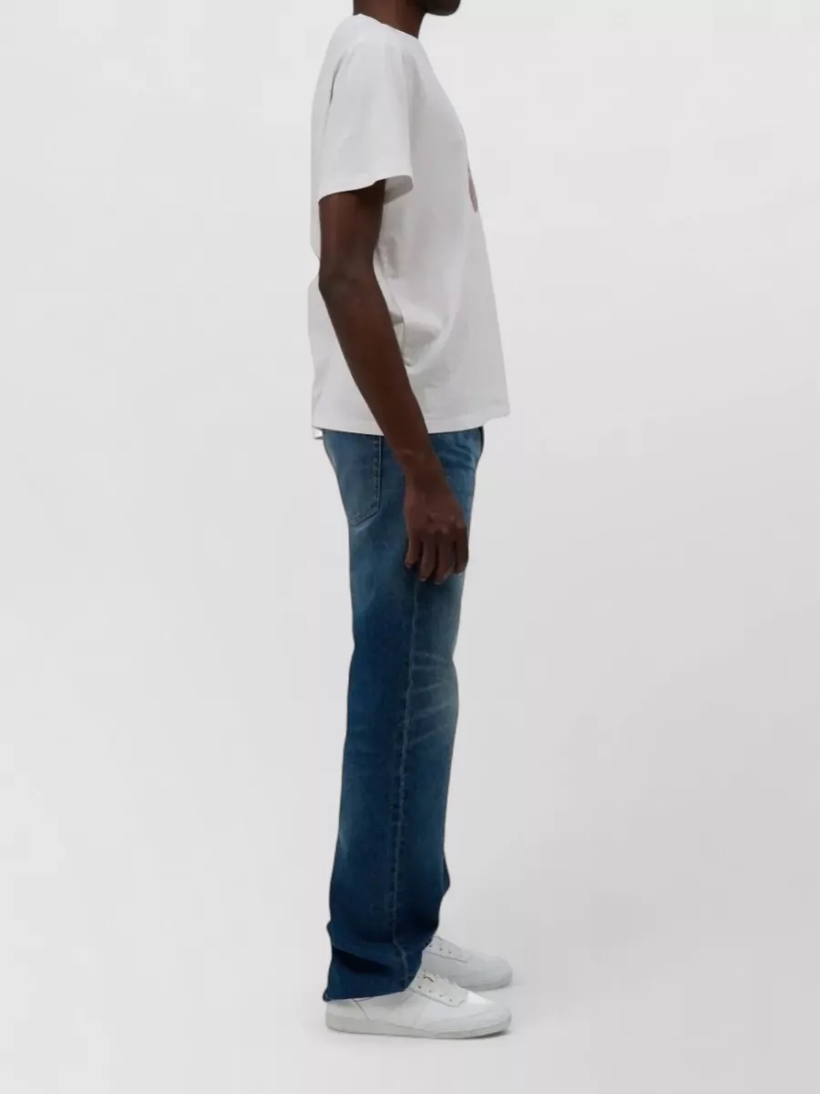 A.p.c. Logo Print Cotton T-Shirt