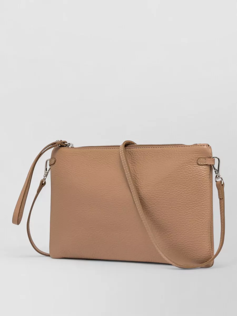 Gianni Chiarini Hermy Crossbody Bag Adjustable Strap Leather