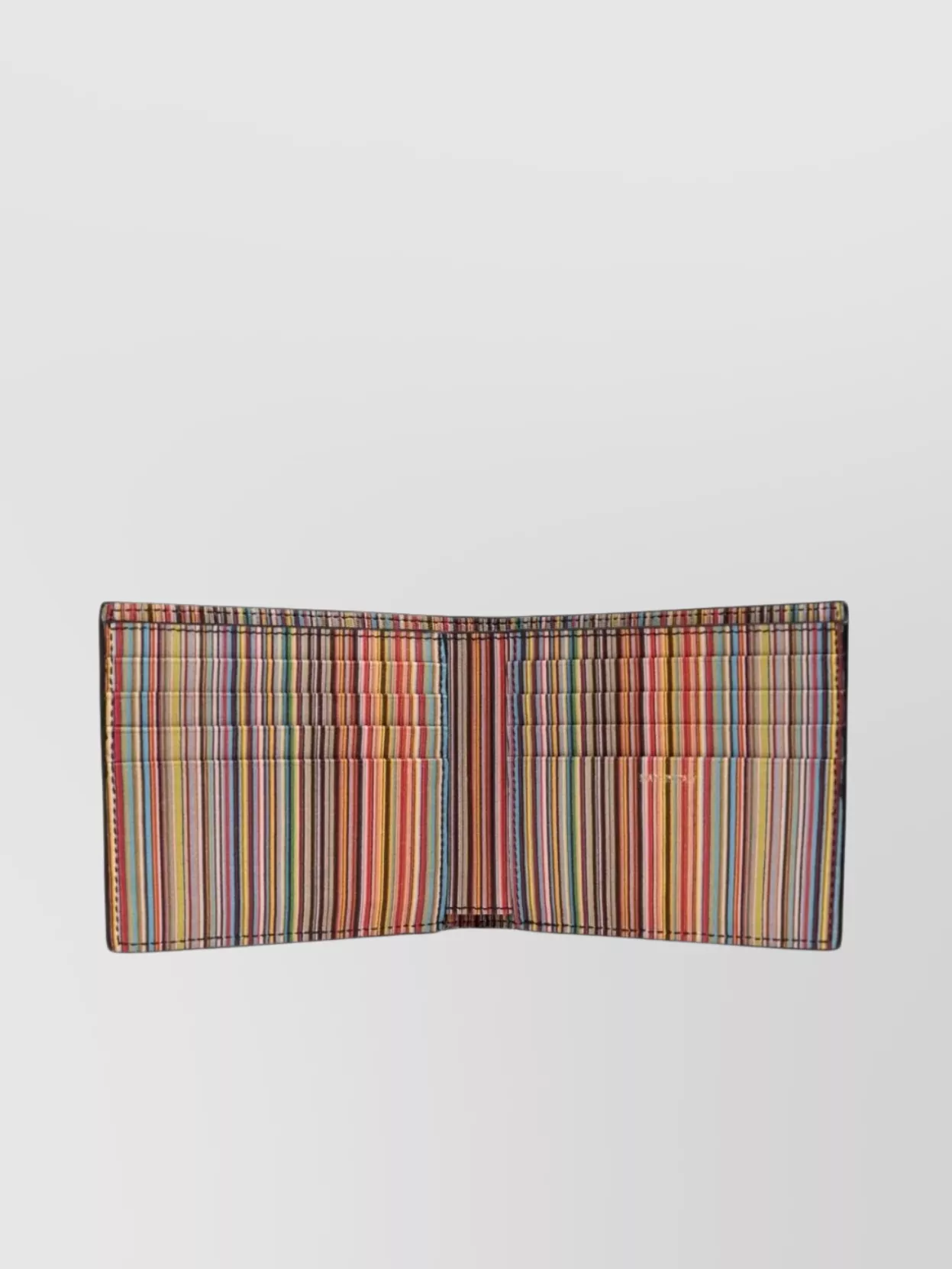 Paul Smith Striped Vertical Bi-Fold Wallets