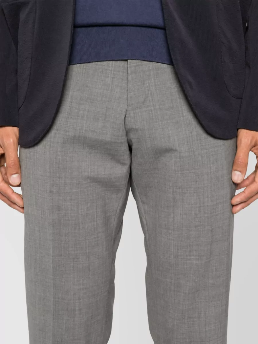 Pt Torino Virgin Wool Tailored Trousers