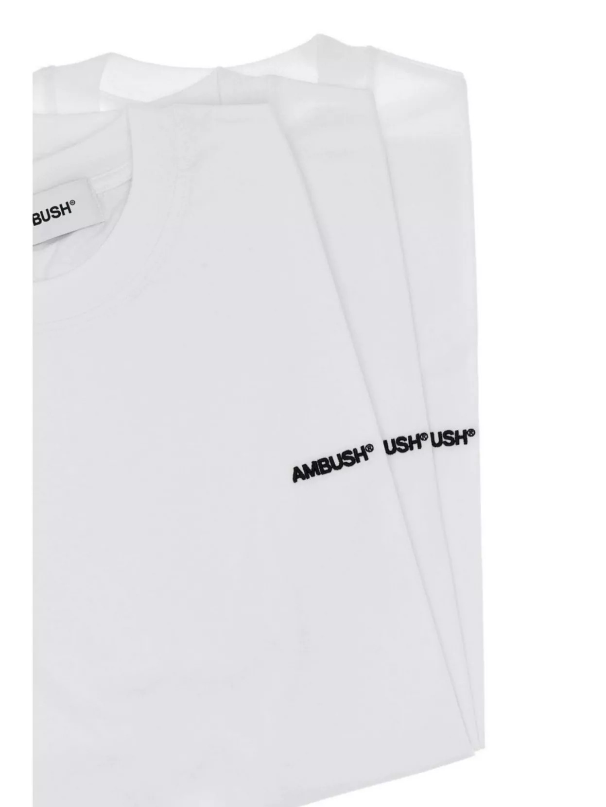 Ambush Cotton Crew-Neck T-Shirt Trio Set