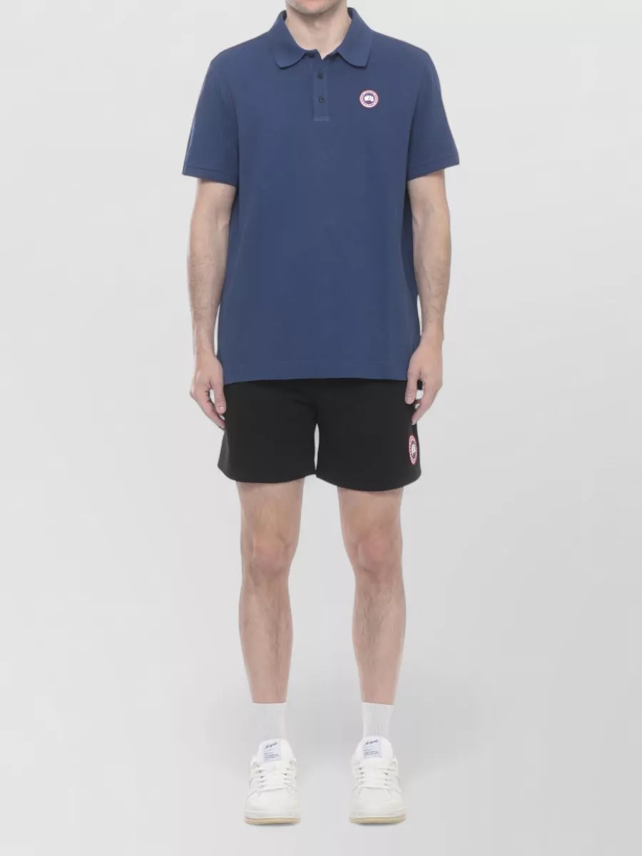 Canada Goose Cotton Short-Sleeve Polo Shirt