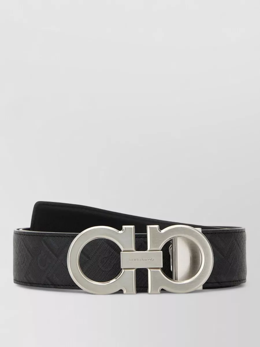 Ferragamo leather reversible belt