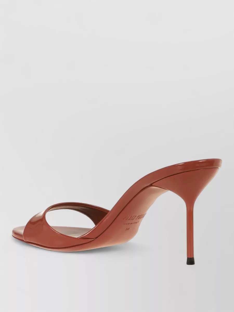 Paris Texas Leather Mule Pumps