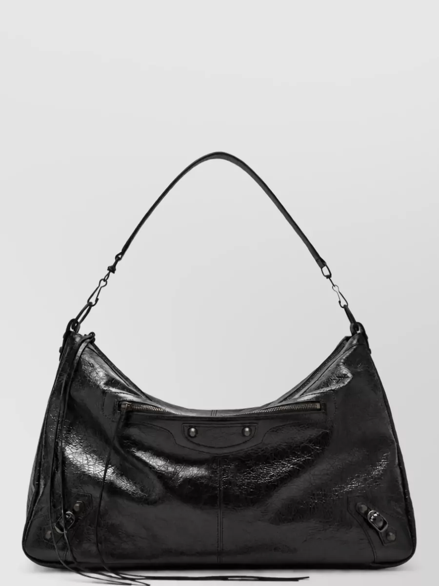 Balenciaga lamb leather shoulder bag