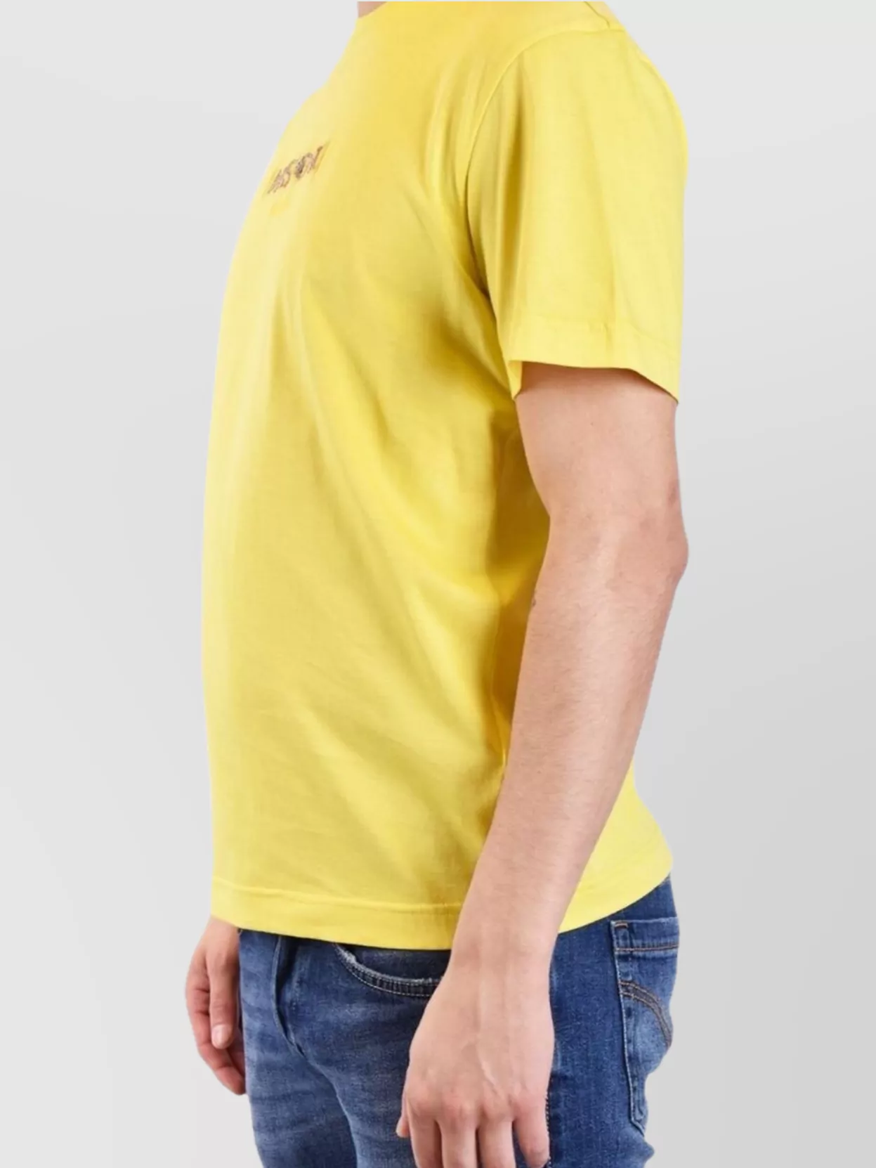 Missoni Crew Neck Embroidered Design Short Sleeves