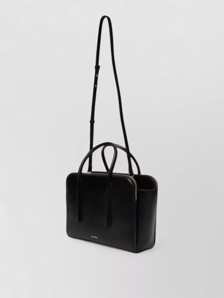 Calvin Klein Leather Shoulder Bag