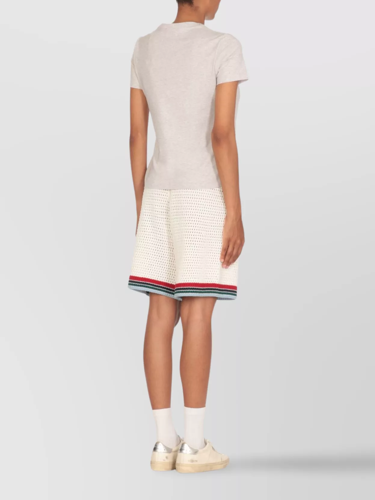 Casablanca Crew Neck Graphic Print T-Shirt