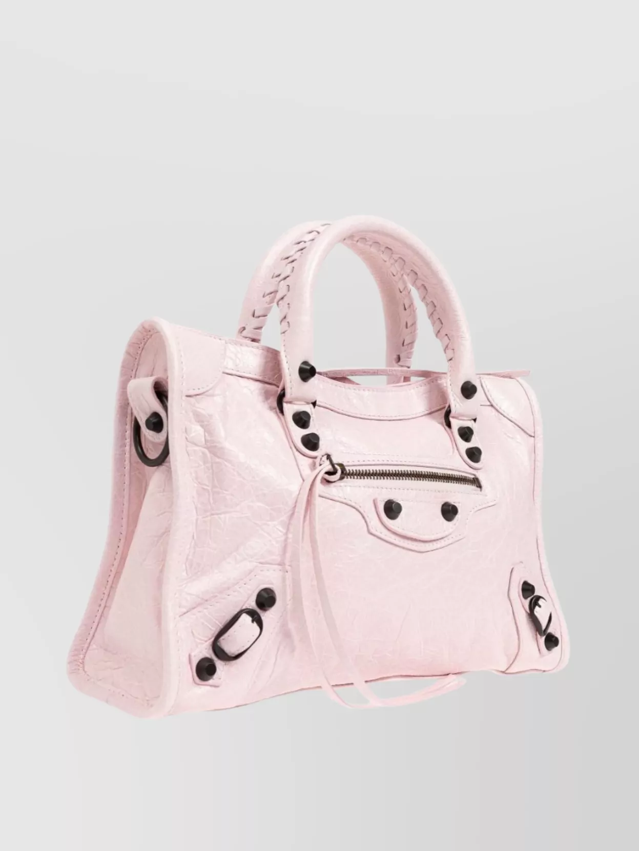 Balenciaga Small Leather Handbag For The City