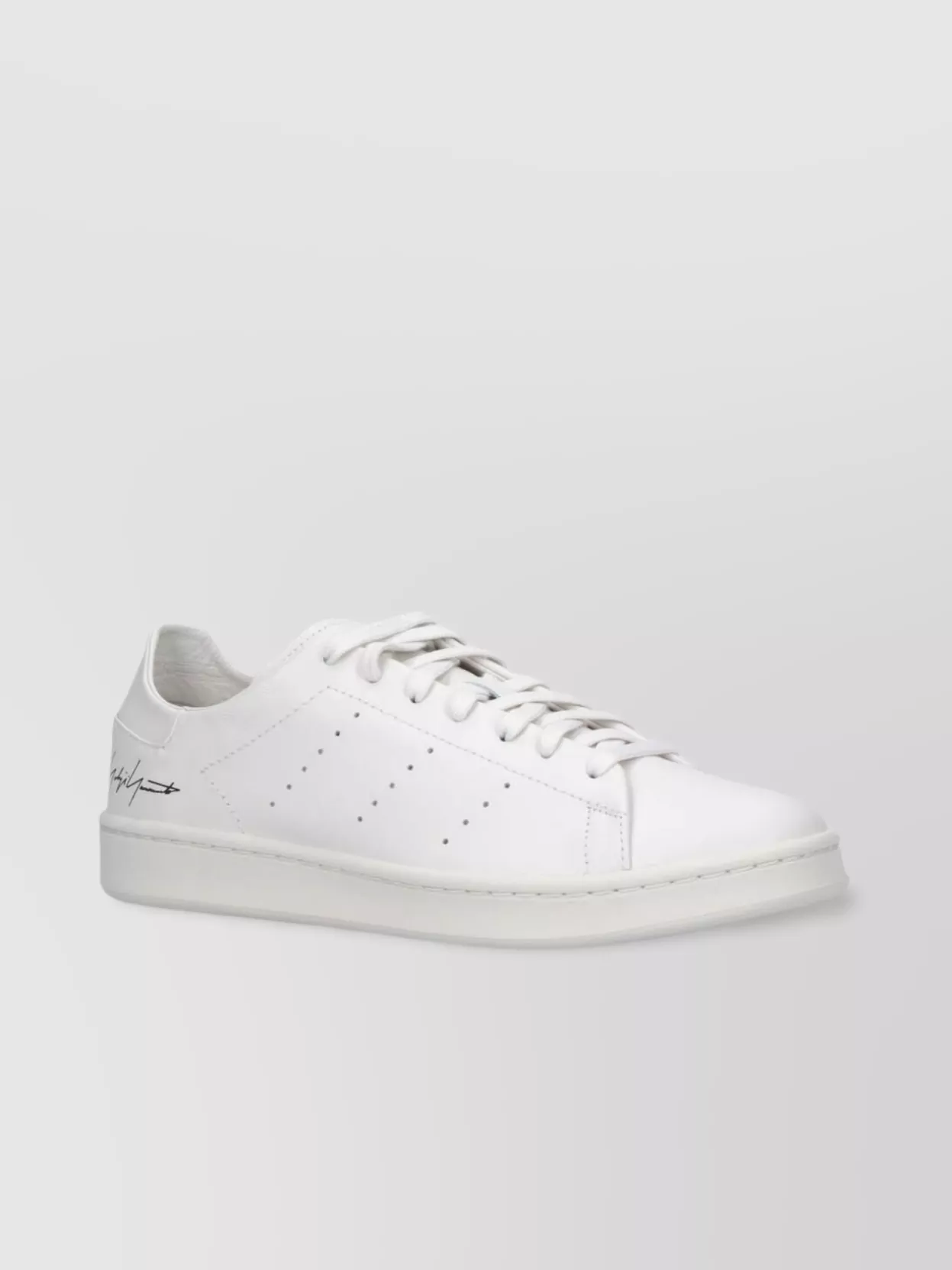 Y-3 Low Top Sneakers With Perforated Silhouette